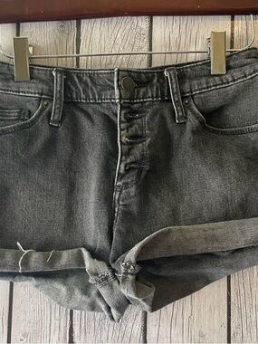 Universal Thread Washed Black Denim Shorts